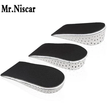 

Mr.Niscar Memory Cotton Breathable Increased Insole Half pad insoles Height Increasing Shoe Pad Footbed Invisible Shoepad 1Pair