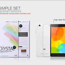 Nillkin супер прозрачный, с защитой от отпечатков пальцев Защитная пленка для экрана для xiaomi mi 4i/mi 4i/M4i/xiaomi 4C(5,0 дюйма) HD защитная пленка