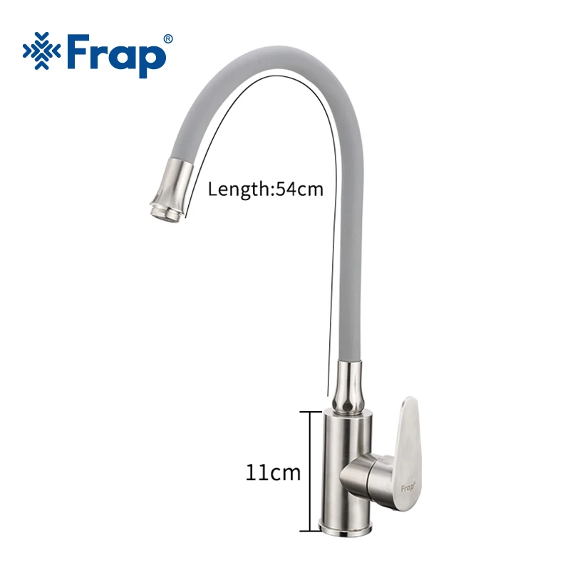  Frap 304 stainless steel Any Direction Rotating Kitchen sSink Faucet Cold and Hot Water Mixer Torne - 32955139668