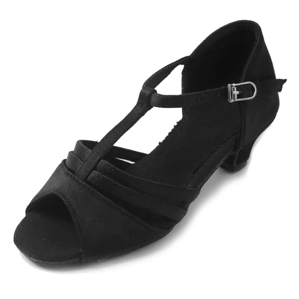 Туфли для бальных танцев на низком каблуке черные блестки|heel sport shoes|shoe tasselshoe heel