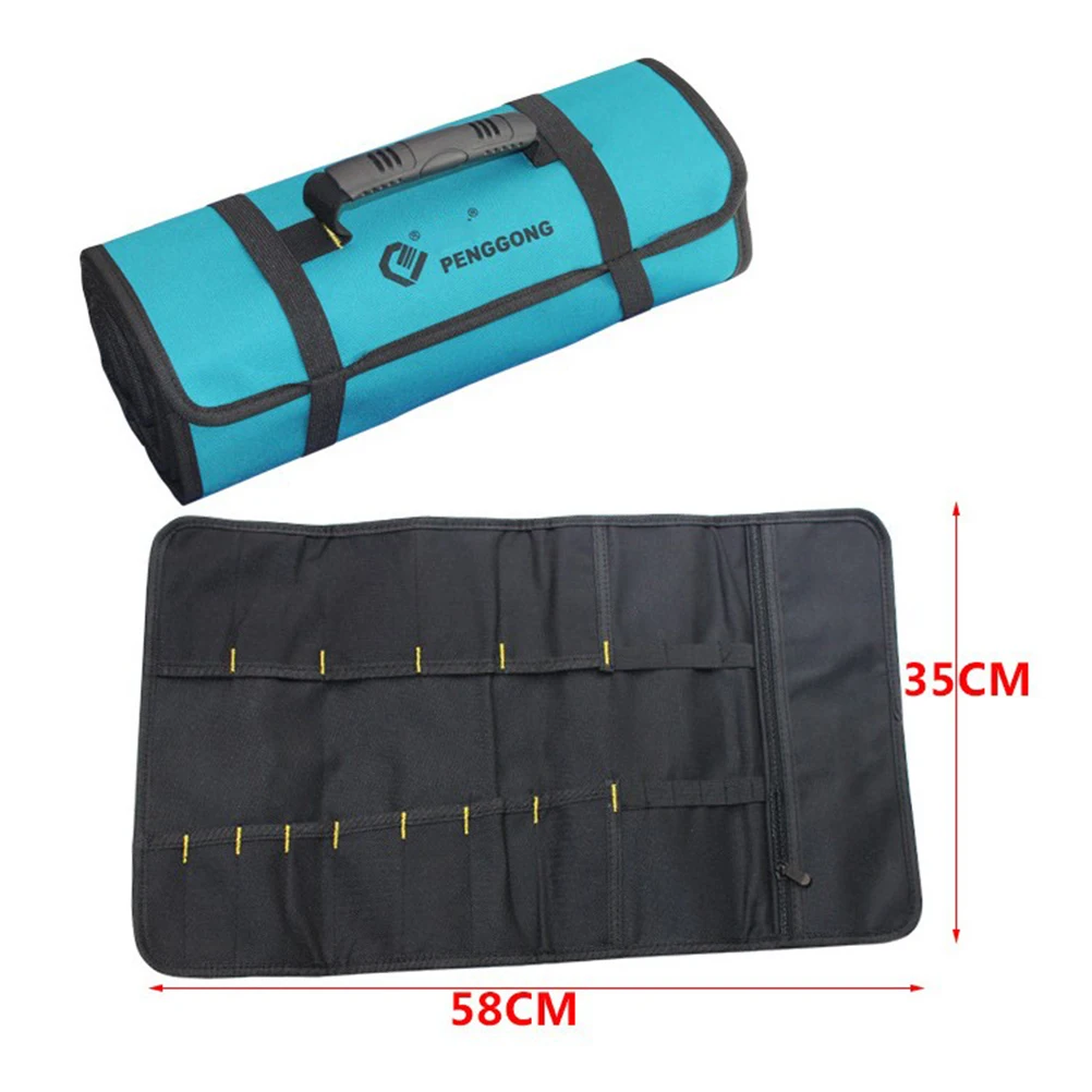 Car Reel Storage Tool Bag Multifunction Utility Electrical Package Oxford Pocket 