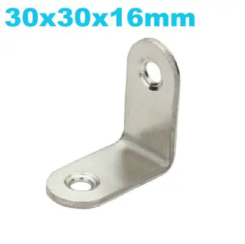 

Stainless Steel Bracket, Corner Bracket,Furniture Fittings, Angle Bracket, Shelf Bracket 30mmx30mmx16mm