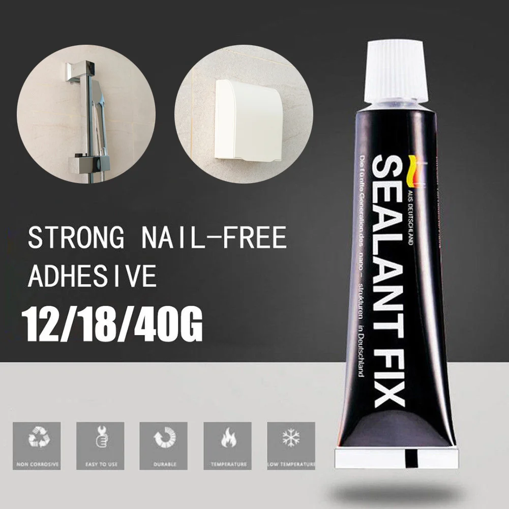 4/6/9/12/18g Glass Glue Strong Waterproof Sealant Fix Glue Quick Drying Polymer Metal Adhesive KM88