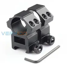 VERY100 1 пара высокий профиль 25.4 мм " Сфера Кольца 20 мм Пикатинни Уивер рейку