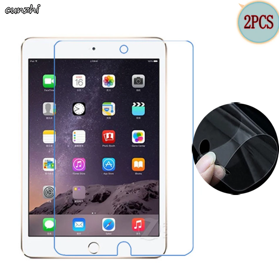 2PCS Clear Soft Ultra Slim Tablet Screen Protectors For Apple Ipad Mini