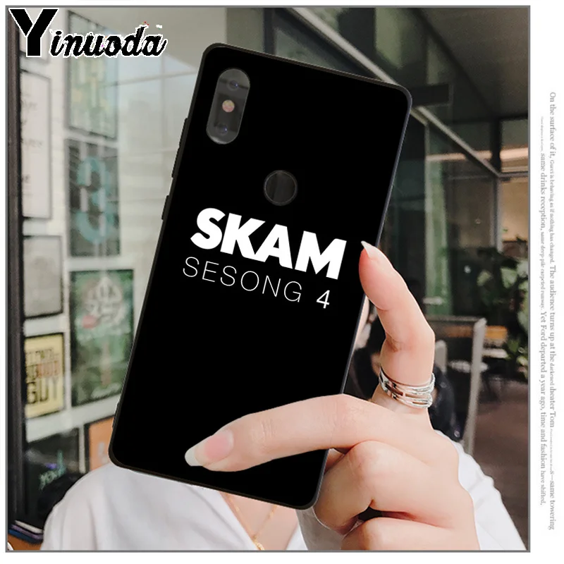 Yinuoda норвежский ТВ серийный Skam Силиконовый ТПУ мягкий черный чехол для телефона для xiaomi mi 6 8 se note2 3 mi x2 redmi 5 5plus note 4 5 5 - Цвет: A13