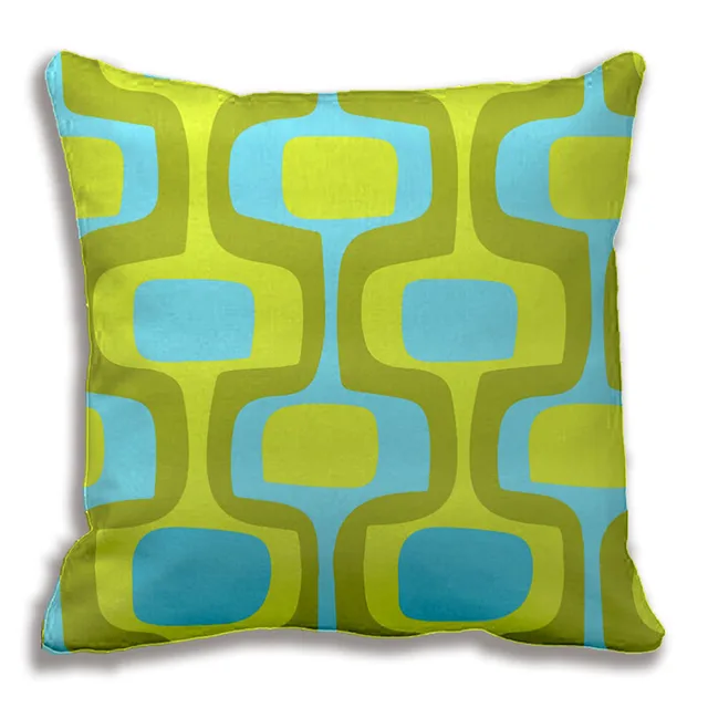 Mid Century Aqua And Chartreuse Retro Pattern Throw Pillow Mesmerizing Chartreuse Pillows Decorative Mid Century Aqua And Chartreuse Retro Pattern Throw Pillow Mesmerizing Chartreuse Pillows Decorative