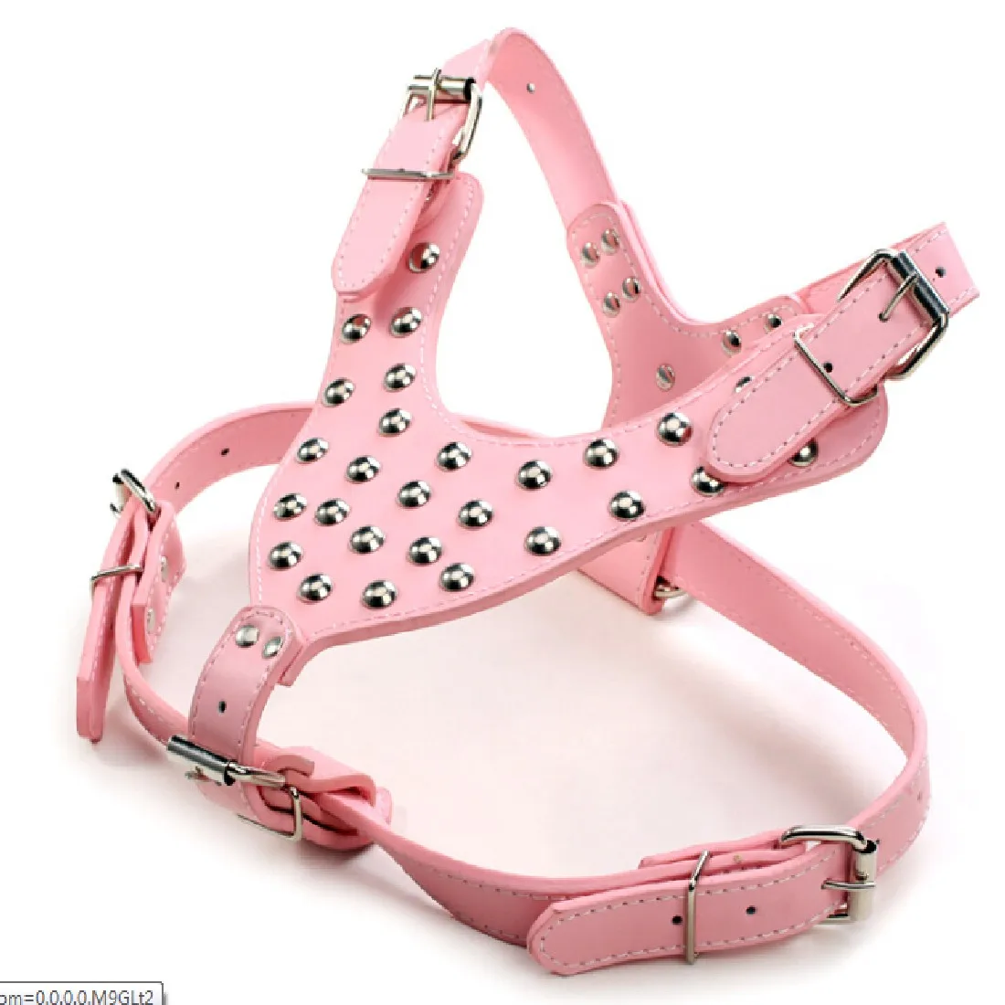 Adjustable Pet Rivets Vest Harnesses Pet Dog Leads Chest Straps Small