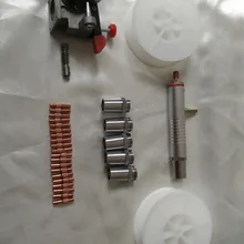 200A наконечник горелки расходных материалов, 1 шт. отводные трубки, 5 шт. насадки, 20 штук 1,0 Связаться Советы, 2 шт. пустые пластиковые катушки, 1 шт. мотор-редуктор