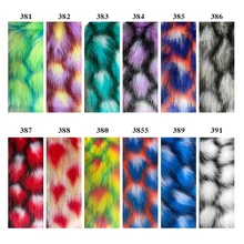 Жаккардовый Лисий мех, искусственный кроличий мех, ананас жаккардовый кроличий мех, 160 см* 90 см(один ярд)/шт