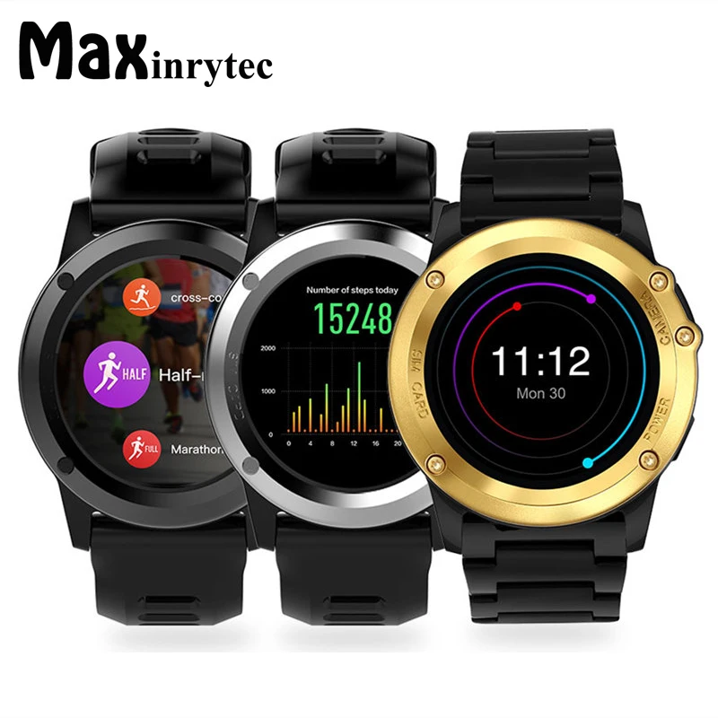 

Maxinrytec Waterproof GPS Smartwatch Android Smart Watch Wristwatch 3G SIM WiFi Sport Fitness 5MP Camera Water Resistant MX1