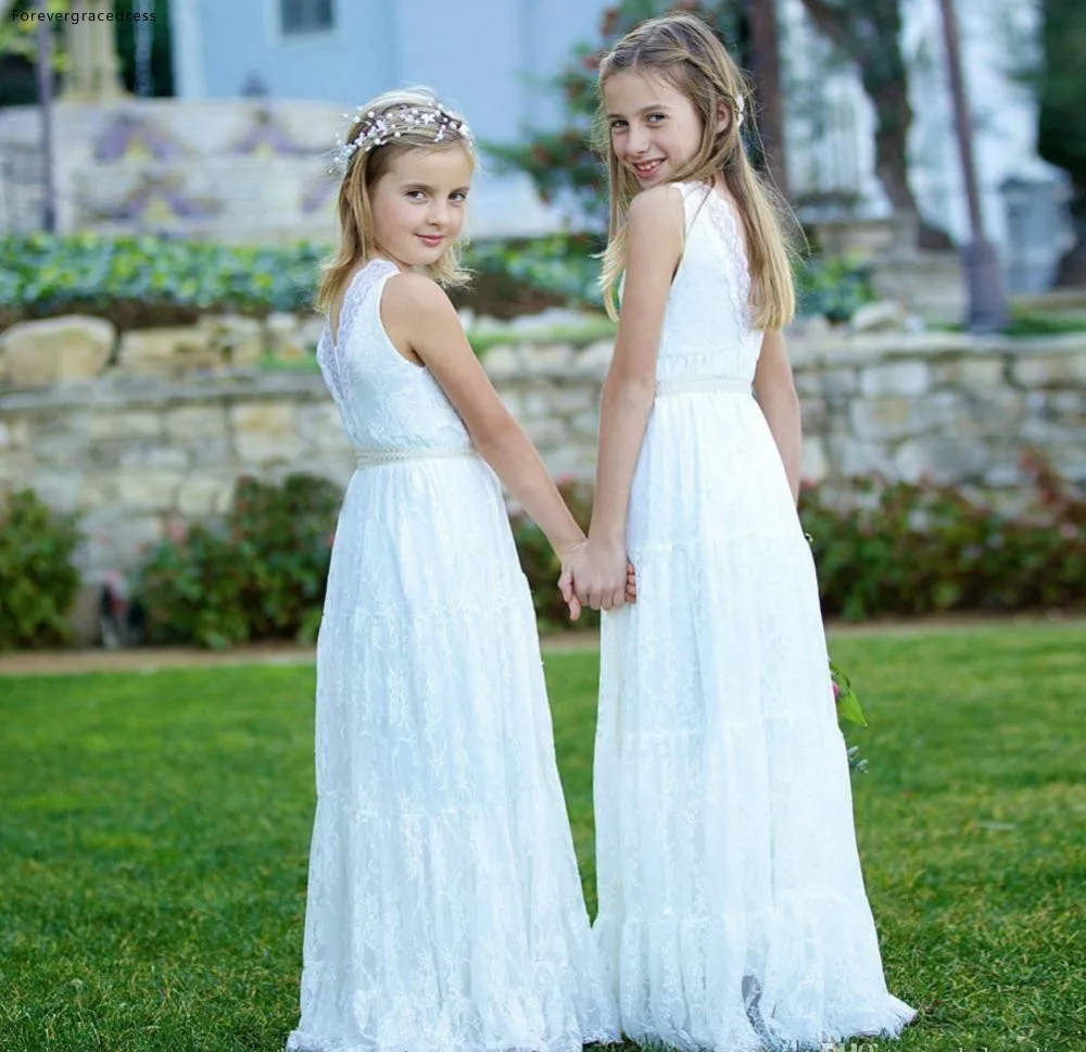 romantic-country-style-boho-lace-flower-girls-dresses-white-v-neck-sheath-designer-for-weddings-juniors-bridesmaids-cheap-long (9)