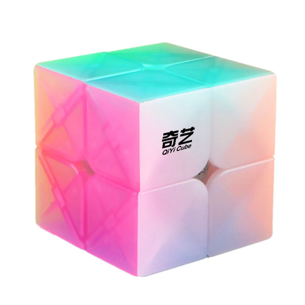 Cuber Speed Qiyi Qidi S 2x2 Jelly cube MoFangGe MFG qidi s 2x2x2 jelly | Игрушки и хобби