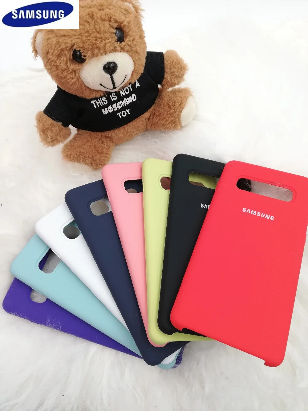 

Original Liquid Silicone Case Cover for Samsung Galaxy S10 case 6.1'' For Samsung S10 Plus 6.4 S10e /S10 Lite Protector Case 5.8