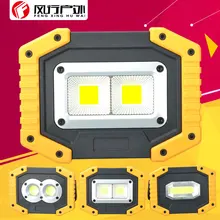 IP67 COB Рабочий фонарь светодиодный портативный фонарь Водонепроницаемый 3 режима аварийный портативный Точечный светильник перезаряжаемый прожектор светильник для кемпинга светильник