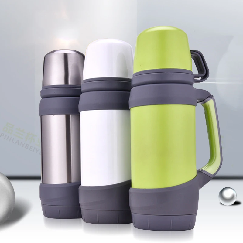 

0.8L 1L Thermoses Stainless Steel Vacuum Flasks Large capacity cup Outdoor Travel mug Thermos Bottle Termos sport water bottle