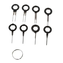 8 Pcs Car Interior Electrical Terminal Remover Key Pin Wire Extraction Pick Connector Tool Kit