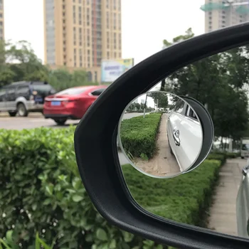

2pcs Auto 360 Wide Angle Round Convex Mirror Side Blindspot for Hyundai IX35 IX45 Sonata Verna Solaris Elantra Tucson Mistra