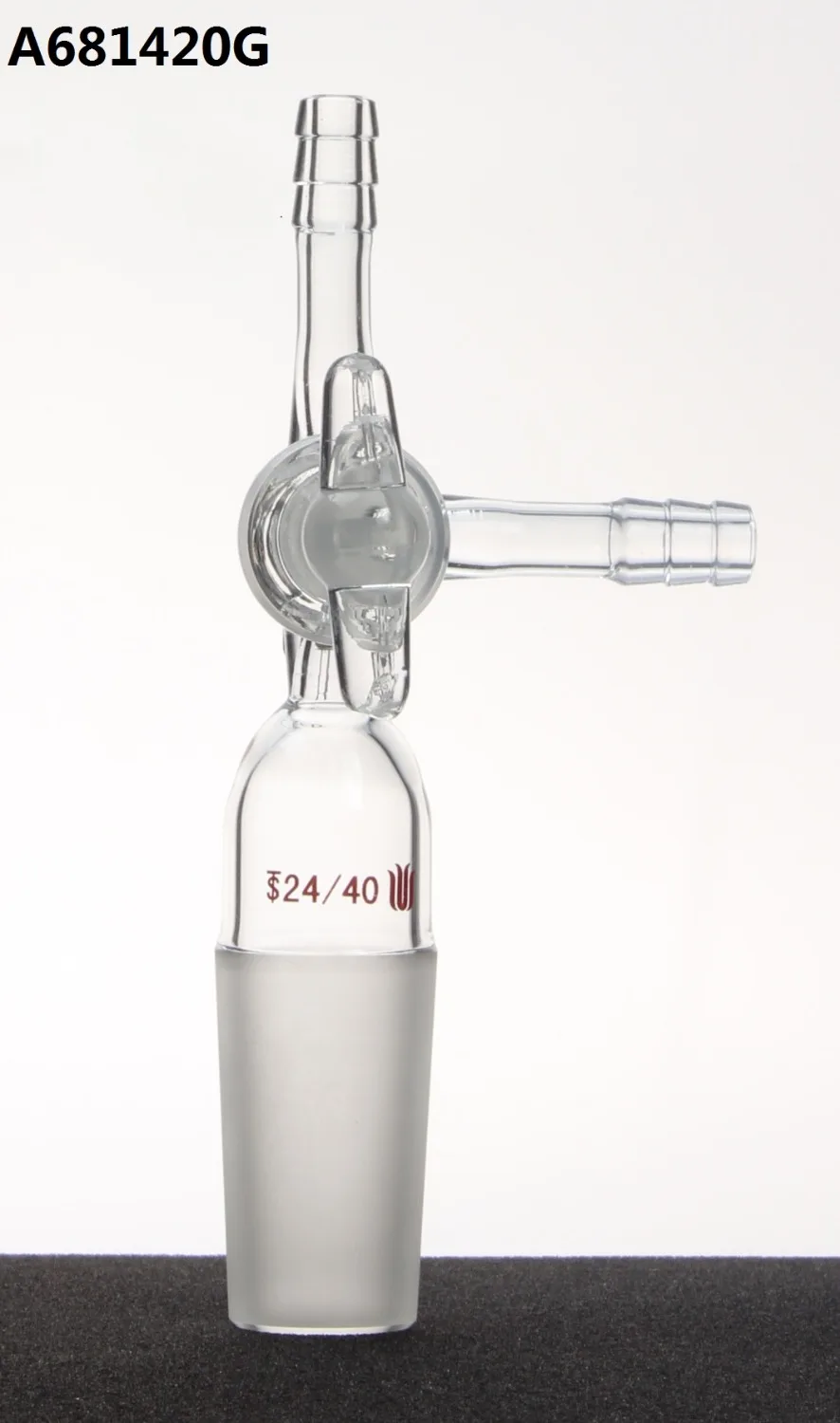 

A681420G synthware,Adapter, Flushing, Glass stopcock, Joint:14/20