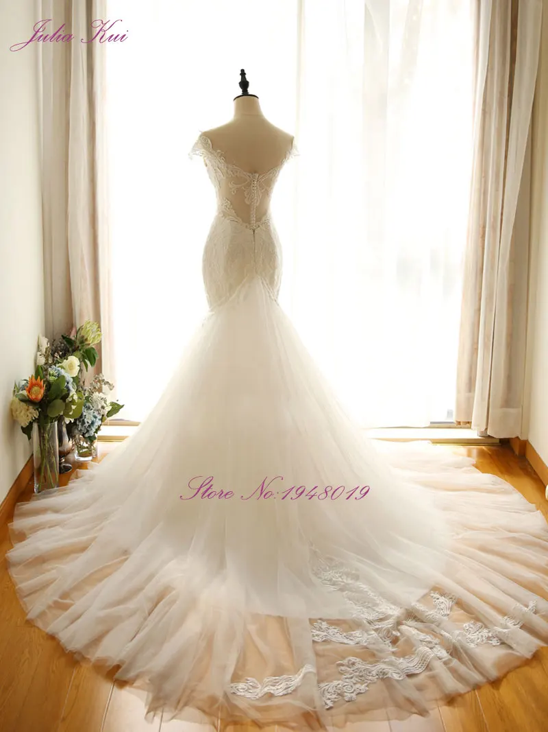 Русалка свадебное платье с бисером v-образным вырезом и уникальной аппликацией цвета слоновой кости свадебное платье из органзы