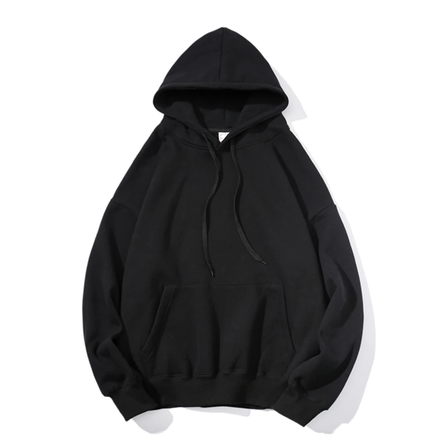 Najtaniej 2019 wiosna męska bluza z kapturem bluzy w jednolitym kolorze mężczyźni para 9 kolory męskie streetwear hip hop bluzy oversize mężczyźni harajuku bluza z kapturem