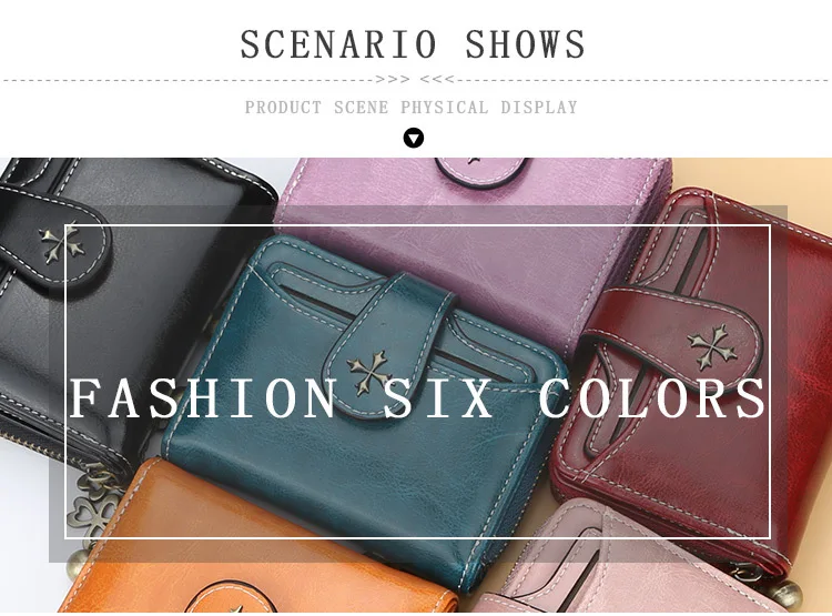 Fashion Long Women Wallets Vintage High Quality PU Leather Card Holder Female Purse Zipper Big Brand Wallet For Girl