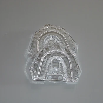 

Free Shipping Dental Lab Materials Model Base Disposable Plastic Mold Base Dental Sectioned Kit Teeth Denture Trays