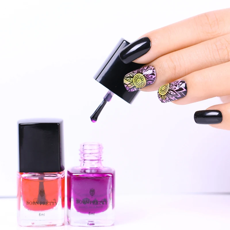 Цветной тонировочный лак BORN PRETTY для ногтей 6 мл|nail art polish|nail varnishnail varnish |