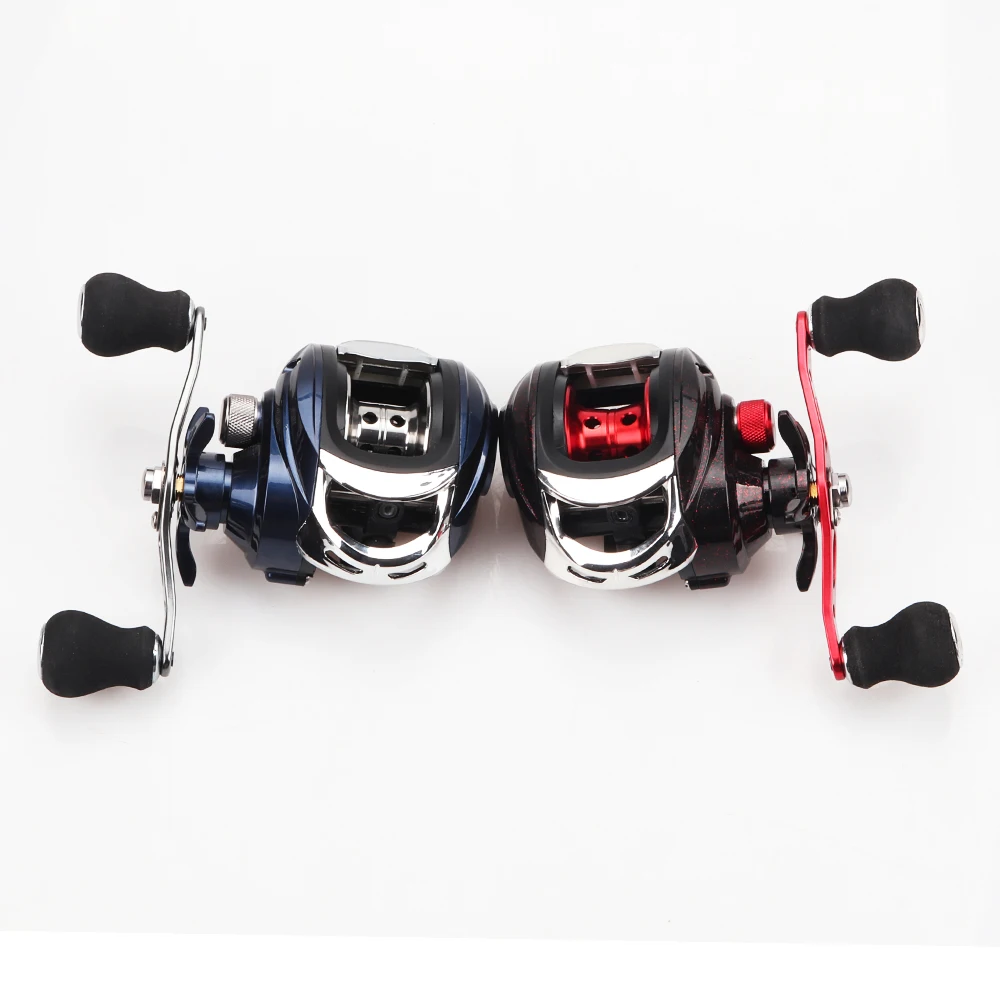 Приманка Рыболовная катушка Baitcasting Reel 13 + 1 шариковый подшипник высокая скорость 7