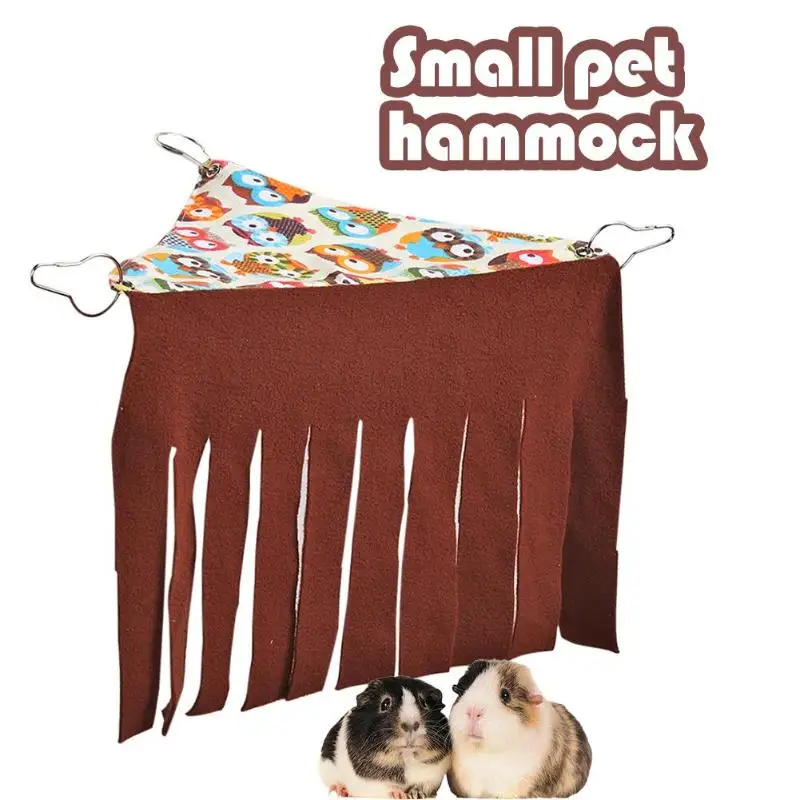 

Tassel Strip Pet Tent Hideout Hideaway Guinea Pig Hamster Hedgehog Hammock Curtain Small Pets Hanging Bed Corner Nest Mat House