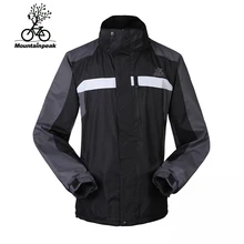 Mountainpeak теплые непромокаемые дышащие лыжный костюм утолщение пуловер с капюшоном ветер открытый белая шапка майки для велоспорта