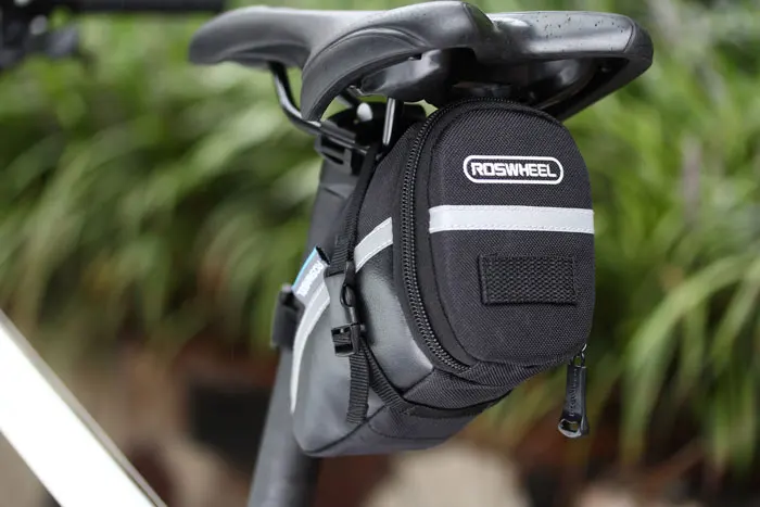 ROSWHEEL, водонепроницаемая велосипедная сумка, велосипедная мини-сумка на заднее сиденье, переносная сумка для хранения на открытом воздухе для горного велоспорта