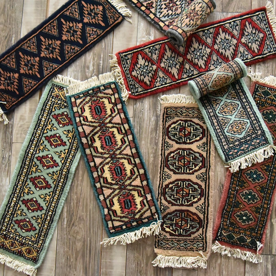 Pakistan шерсть переплетение маленькая полоса украшения Pad нация чайный стол прикроватные тумбочки настольная бижутерия для декорирования Mattressgc195kliyg28