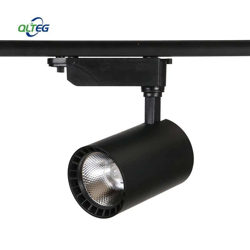 COB 12 W 20 W 30 W Led أضواء المسارات الألومنيوم السقف السكك الحديدية أضواء المسارات جي بقعة السكك الحديدية الأضواء لمتجر الملابس مخزن معرض