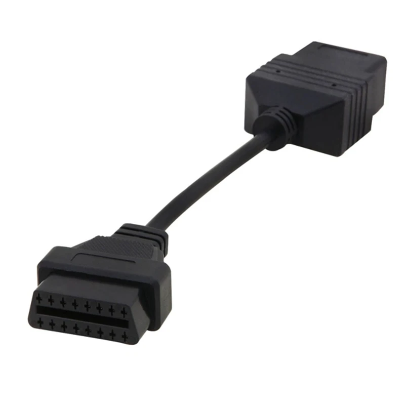 Кабель удлинитель диагностический 16 контактный с разъемом OBD2 для Toyota 17 Pin DLC Lead OBD
