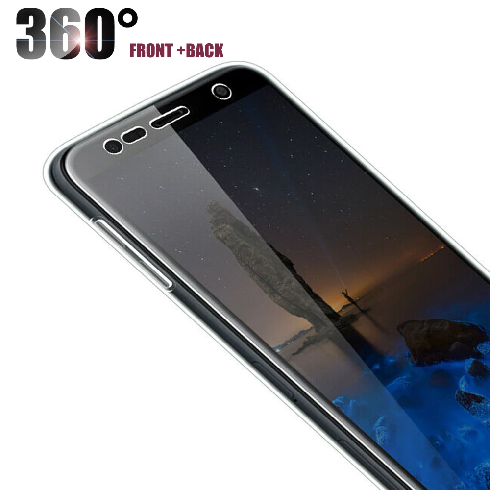 360 силиконовый чехол для телефона Samsung Galaxy A7 2018 S8 S9 S10 плюс S10e A50 A60 A20e A70 A80