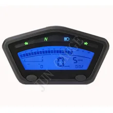 Универсальный Регулируемый цифровой спидометр для мотоцикла