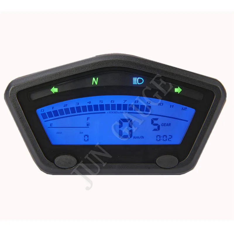 

Adjustable digital speedometer universal motorcycle meter