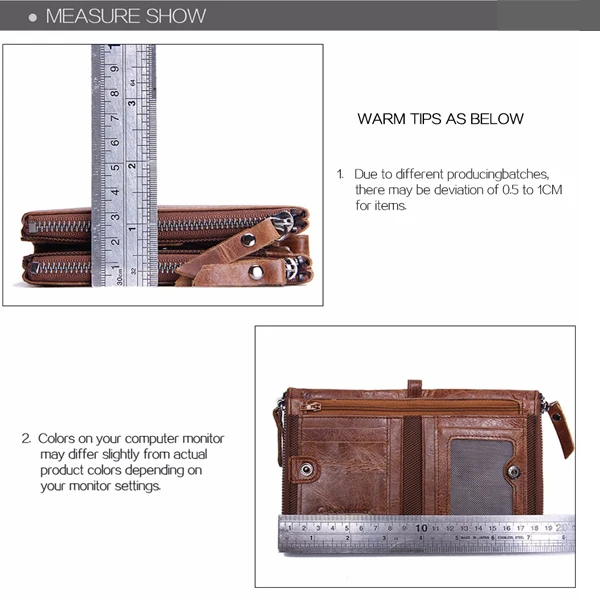 Men Genuine Leather Cowhide Men Vintage Short Wallet