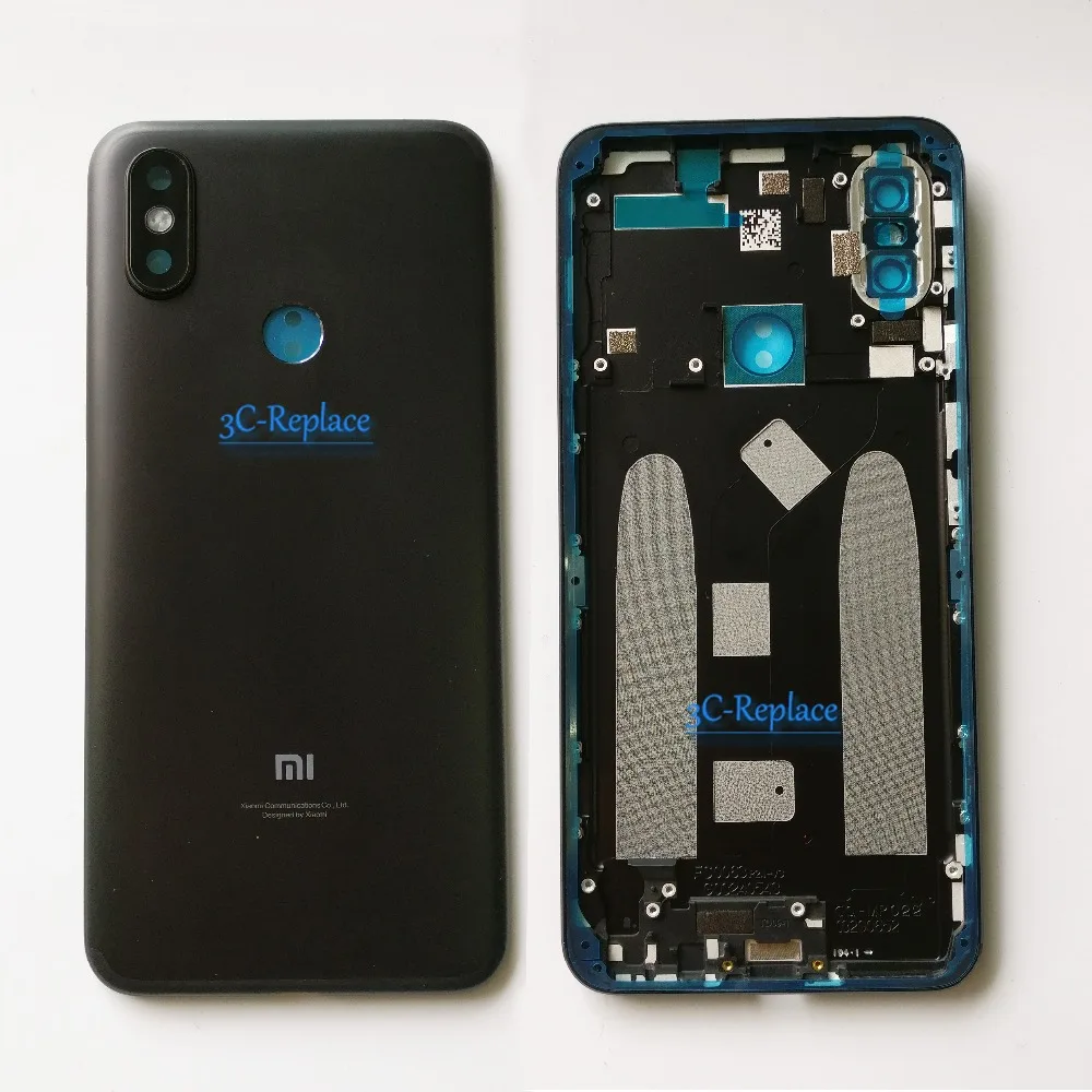 Черный/золотой/розовый/красный 5 99 дюймов для Xiaomi Mi A2 MIA2 задняя крышка батарейного