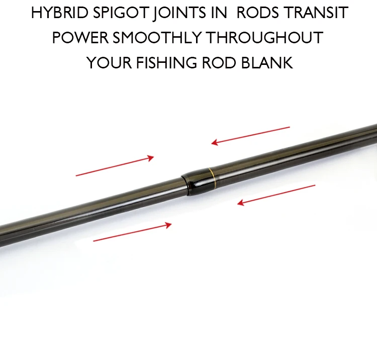 CEMREO Portable vara de pesca carbon 4 sections Spinning Fishing Rod
