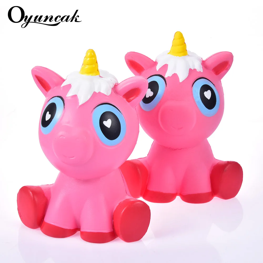 Oyuncak Забавный Сжимаемый игрушечный Единорог мягкое Новинка кляп игрушки Jumbo