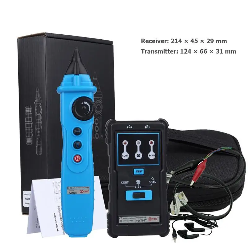 

BSIDE FWT02 Wire Tracker Cable Line Audio Signal Circuit Breaker Finders