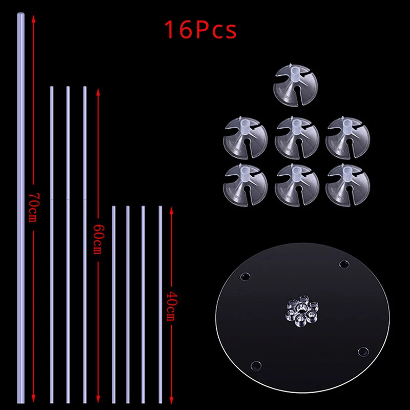 Cyuan 130 см прозрачный пластиковый шар палочка держатель воздушных шаров колонна-подставка для украшения дня рождения Детская Свадебная подставка для воздушных шаров Декор