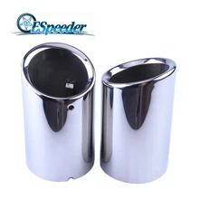 ESPEEDER For VW Volkswagen Golf Beatles Stainless Steel Exhaust Tip Pipe Car Tails Car Styling Muffler