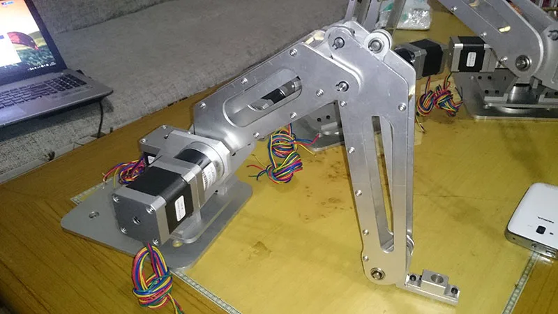 Robot Arm A400, Mechanical high precision stepping Motor robot arm industrial robot arm for industrial robot arm Development