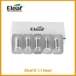 [RU] Оригинальный Eleaf IC 1.1ohm головка 5 шт. для 5 Вт-15 Вт iCare/iCare мини Vape аксессуар от Vapiyo электронная сигарета