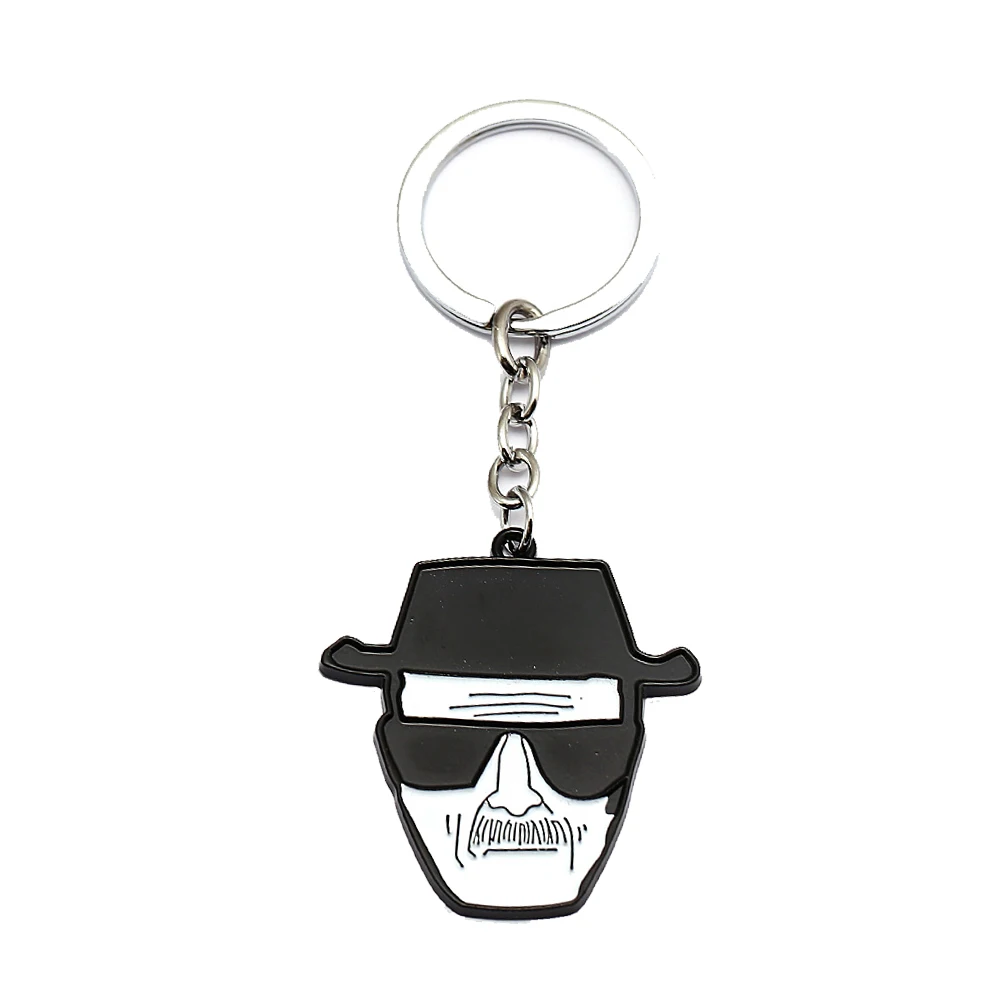TV Keychain Breaking Bad Holder Walter White Model Pendants Keyring Men