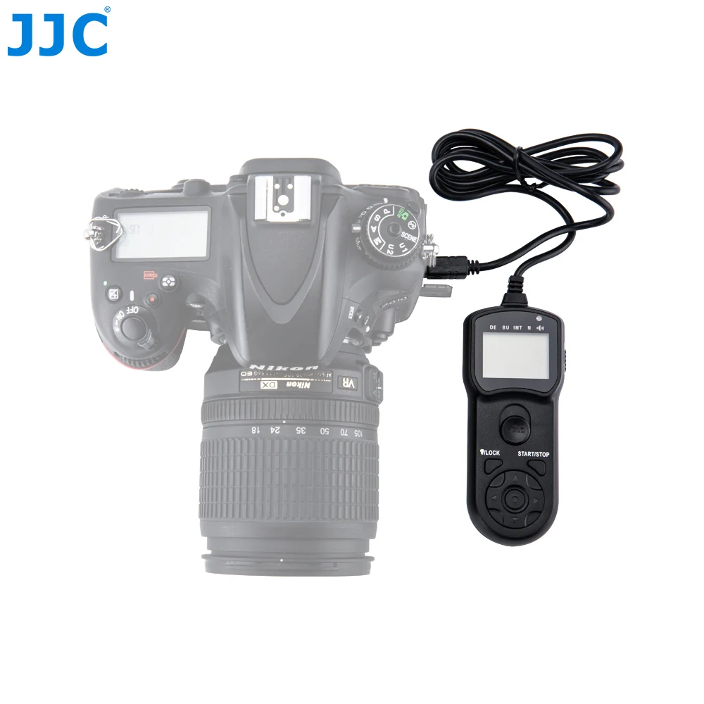 JJC Multi-Function Wired Timer Remote Control Shutter Release Cable Cord for Nikon D5600 D7200 D600 D850 D7500 P7800 D3300 D3100 JJC Multi-Function Wired Timer Remote Control Shutter Release Cable Cord for Nikon D5600 D7200 D600 D850 D7500 P7800 D3300 D3100
