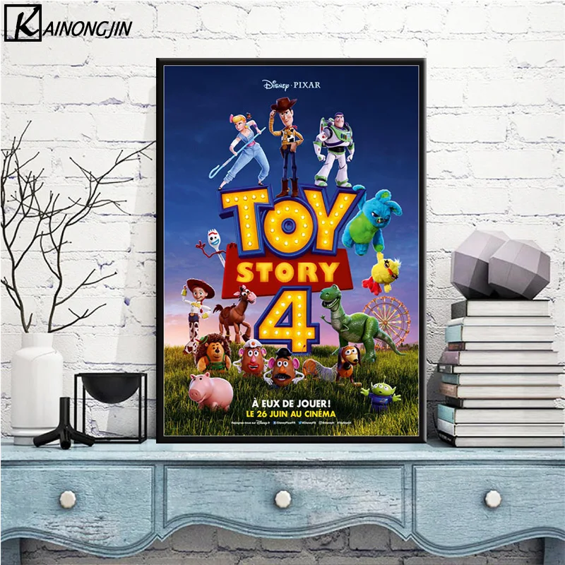 Toy Story 30x20 Inch Canvas Disney Framed Picture Print